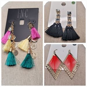 Tassel Earrings INC & Forever 21